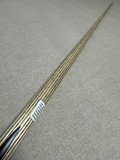 Handmade Pro One Piece Black Ebony Cue 10.1 mm Tip