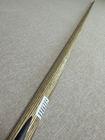 Handmade Pro One Piece Black Ebony Cue 10mm Tip