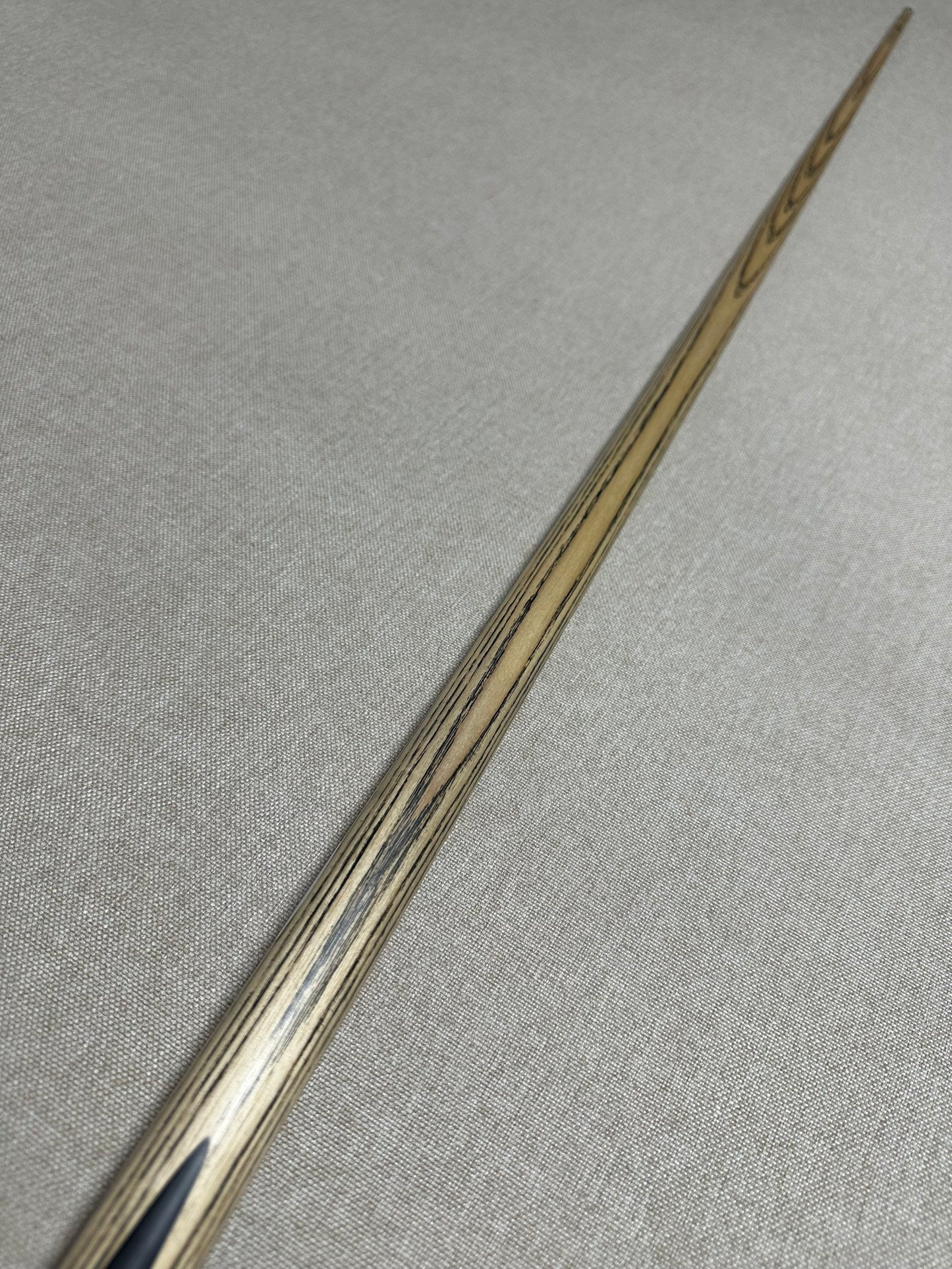Handmade Pro One Piece Black Ebony Cue 9mm Tip