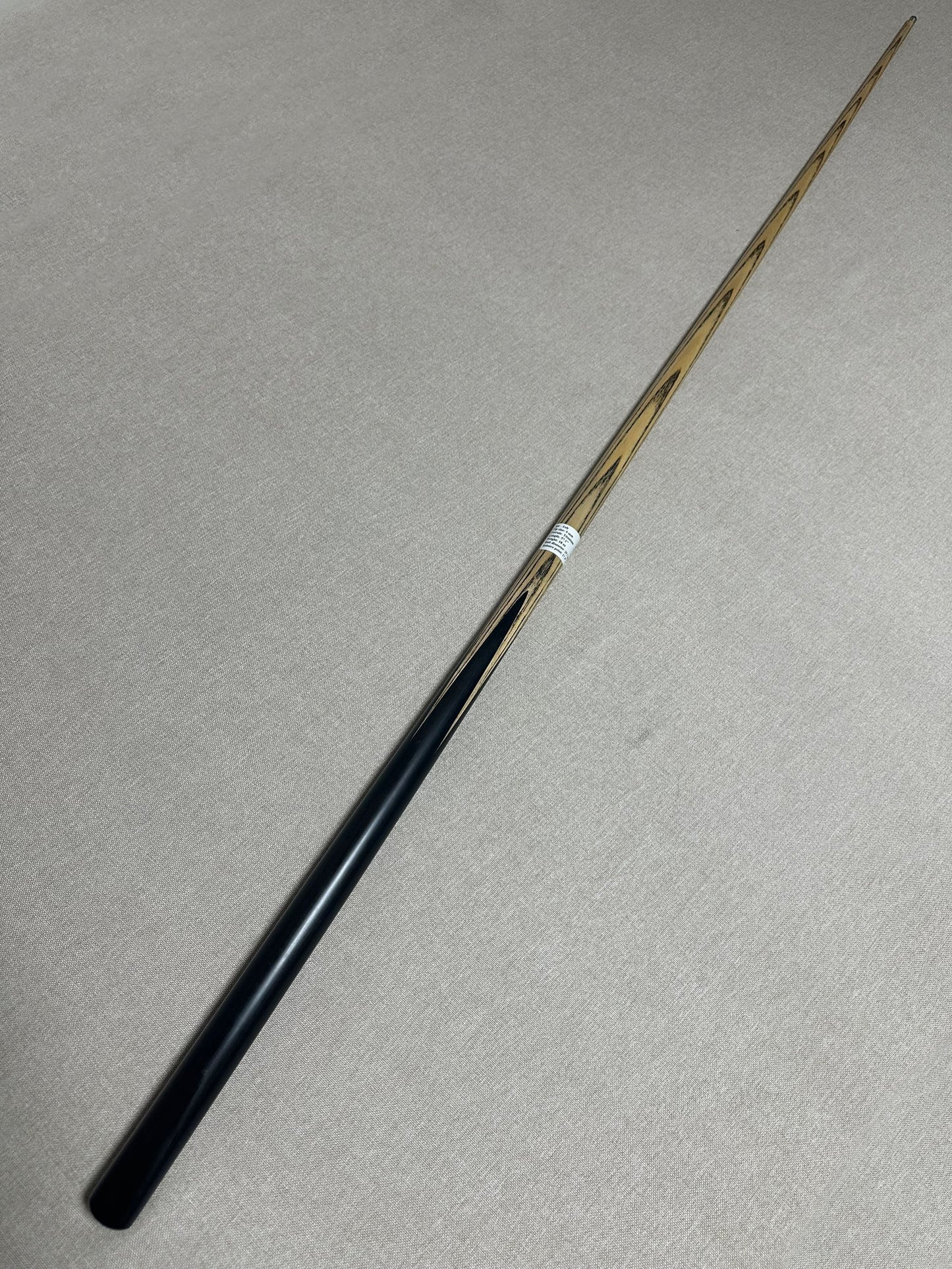 Handmade Pro One Piece Black Ebony Cue 9mm Tip