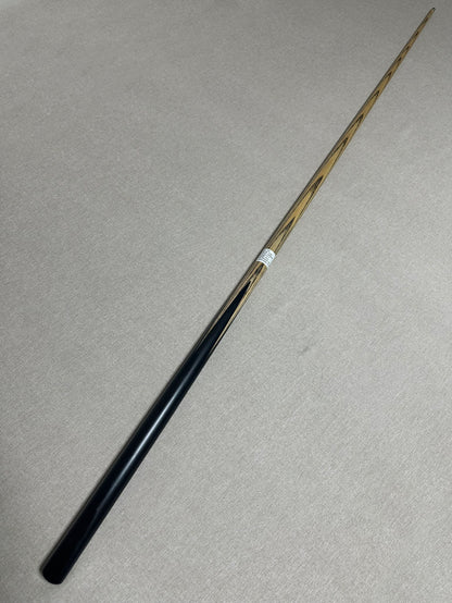 Handmade Pro One Piece Black Ebony Cue 9mm Tip