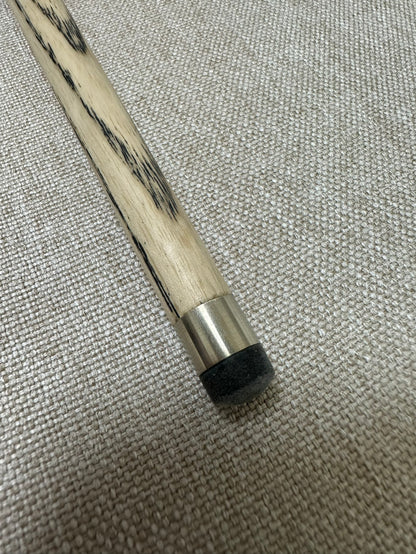 Handmade Pro One Piece Black Ebony Cue 10.3 mm Tip