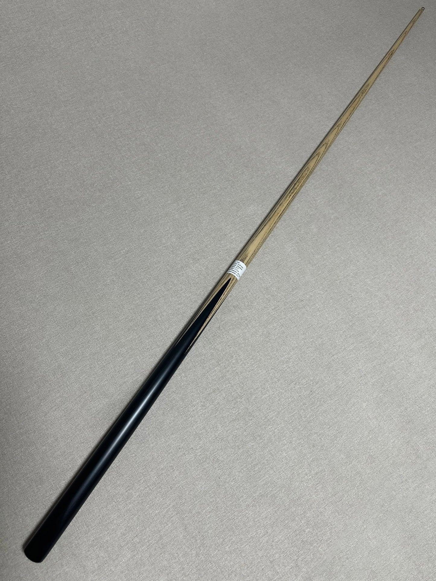Handmade Pro One Piece Black Ebony Cue 9.25mm Tip
