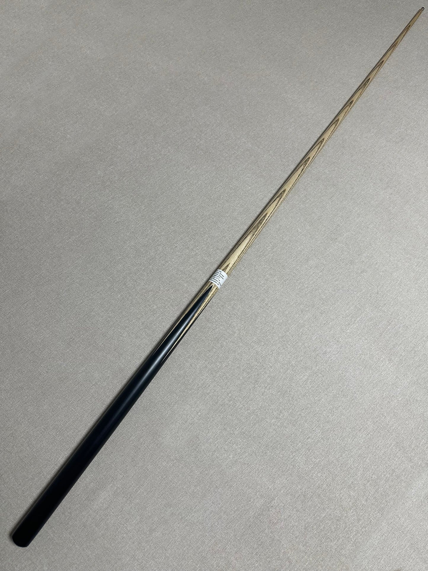 Handmade Pro One Piece Black Ebony Cue 8.9mm Tip
