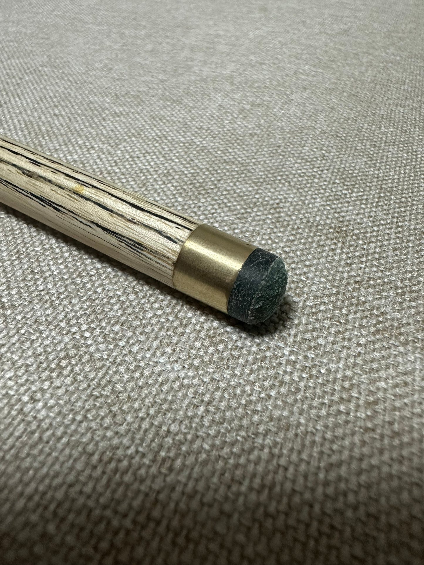 Handmade Pro 3/4 Jointed Black Ebony Cue 10.2 mm Tip