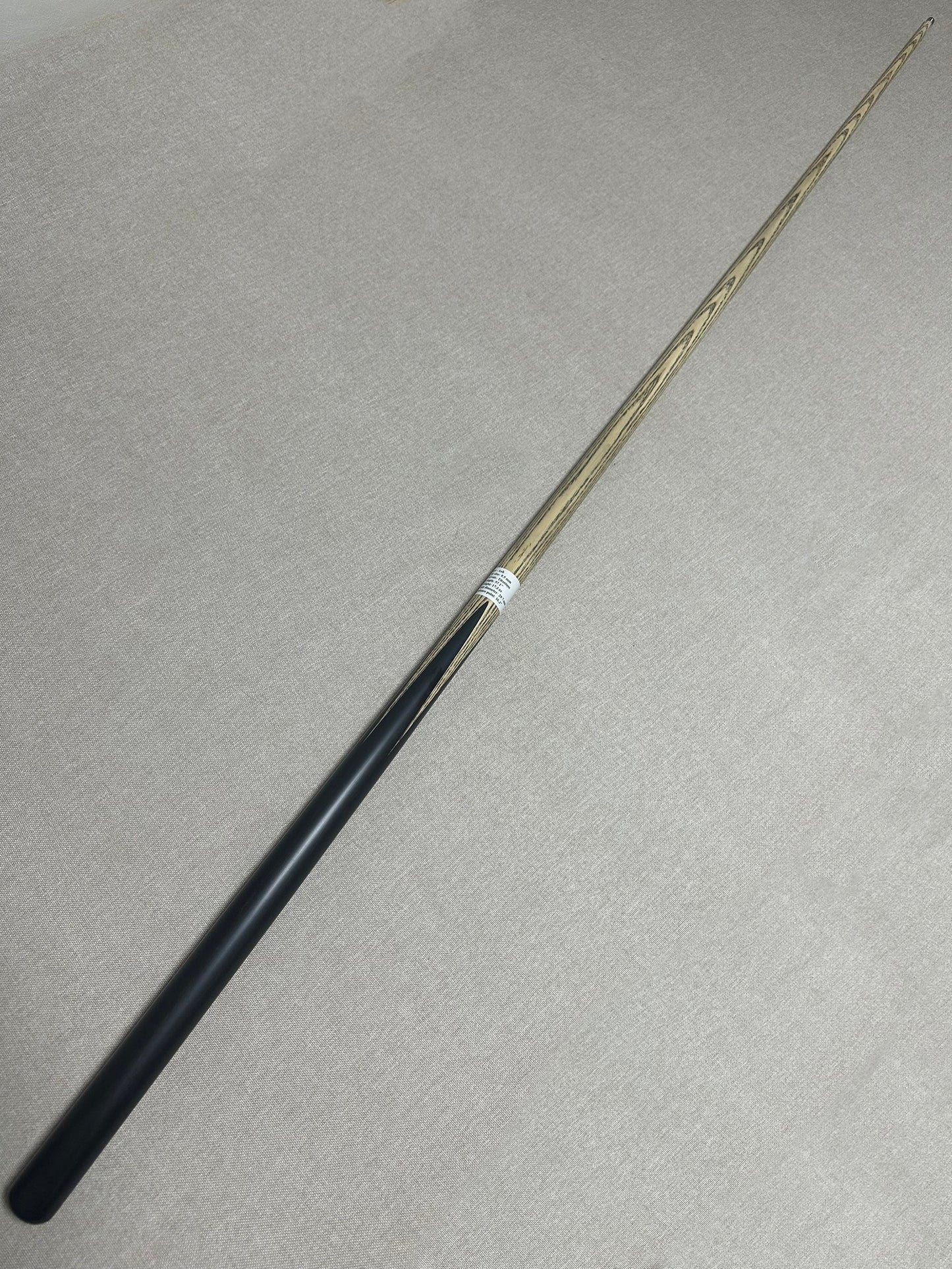 Handmade Pro One Piece Black Ebony Cue 9.5mm Tip