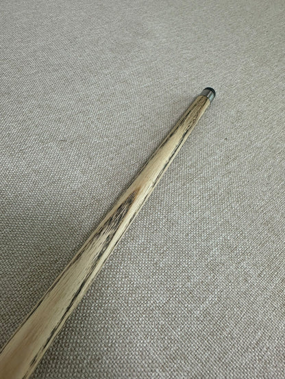 Handmade Pro One Piece Black Ebony Cue 10.2 mm Tip