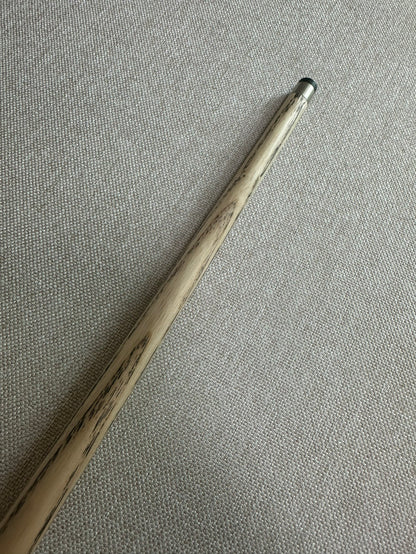 Handmade Pro One Piece Black Ebony Cue 9.4mm Tip