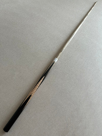 Handmade Pro One Piece Black Ebony Cue 10.5 mm Tip