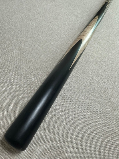 Handmade Pro One Piece Black Ebony Cue 10.2 mm Tip