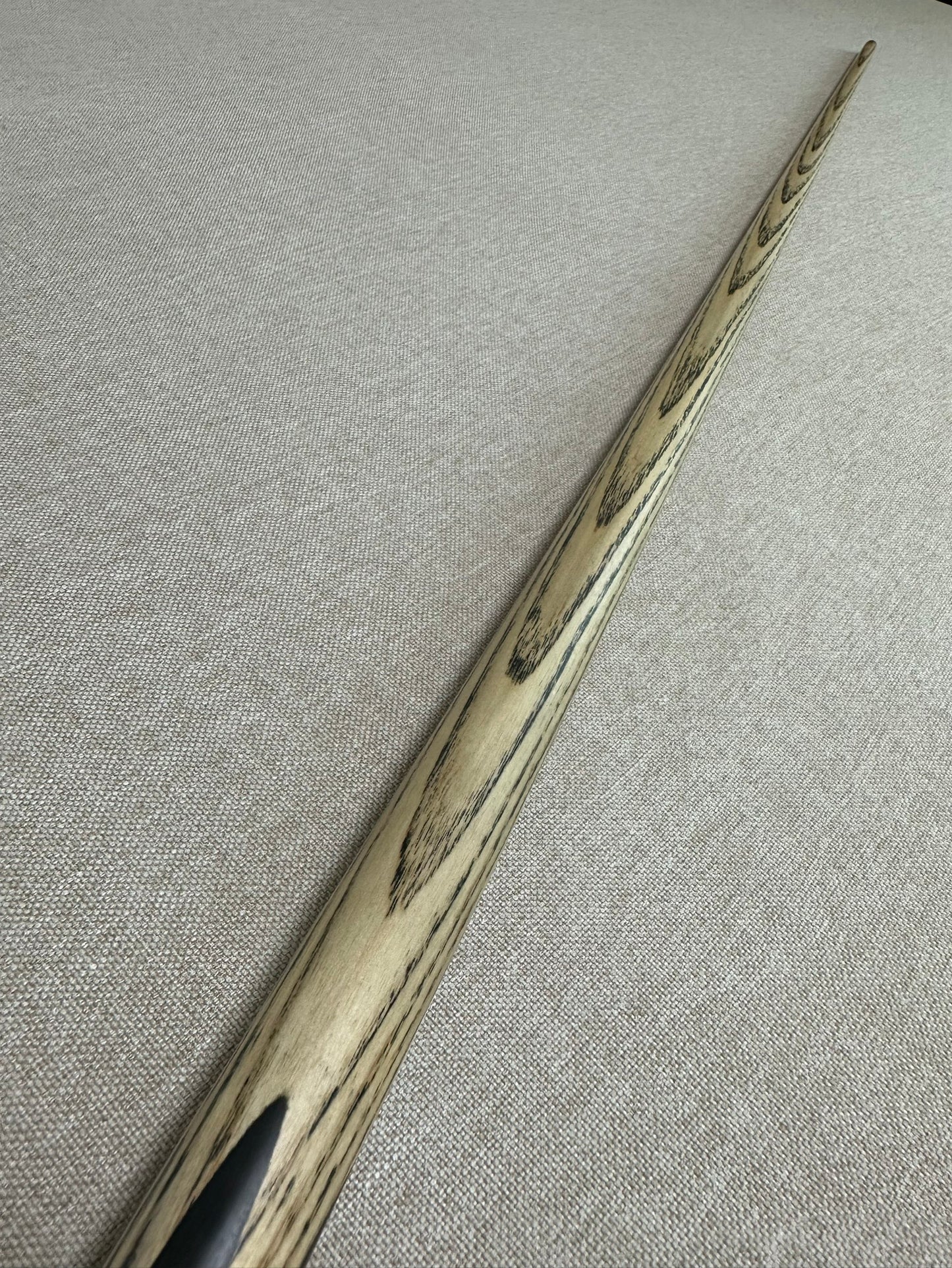 Handmade Pro One Piece Black Ebony Cue 10mm Tip