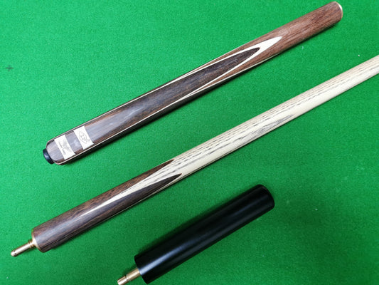 LP HANDMADE ASH SNOOKER CUE 3/4 JOINTED - CHAMPION CUE COLLECTION BF2