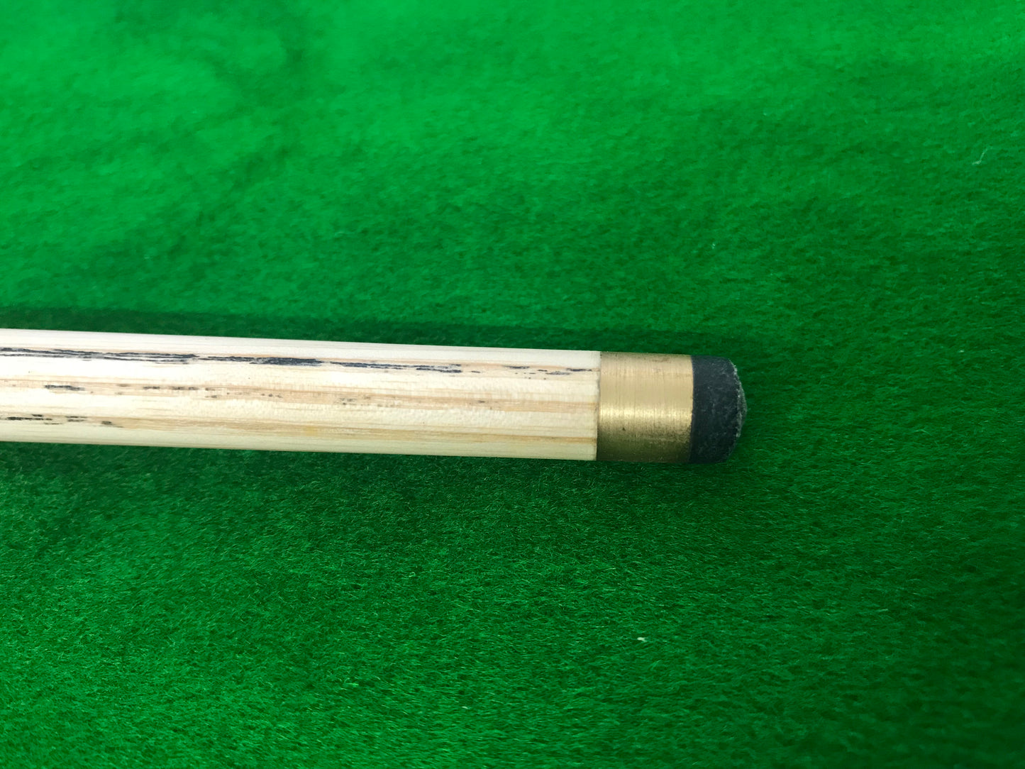 HANDMADE EBONY 3/4 JOINTED SNOOKER CUE 8.5MM TIP WD30 COMPLETE SET WITH CASE AND TELESCOPIC EXTENSION