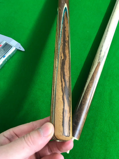 MICHAEL'S HANDMADE ASH SNOOKER CUE 3/4 JOINTED WD13
