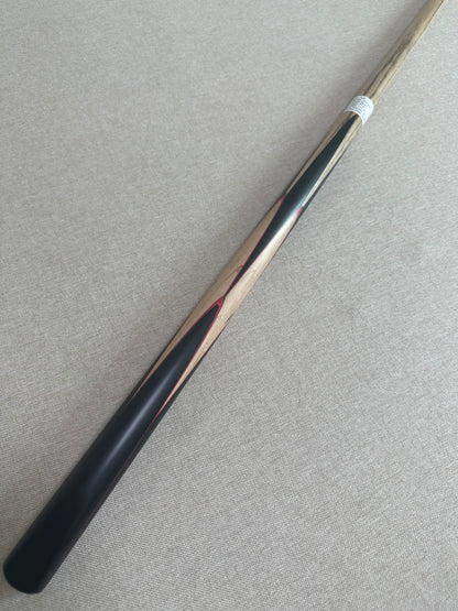Handmade Pro One Piece Black Ebony Cue 10.4mm Tip