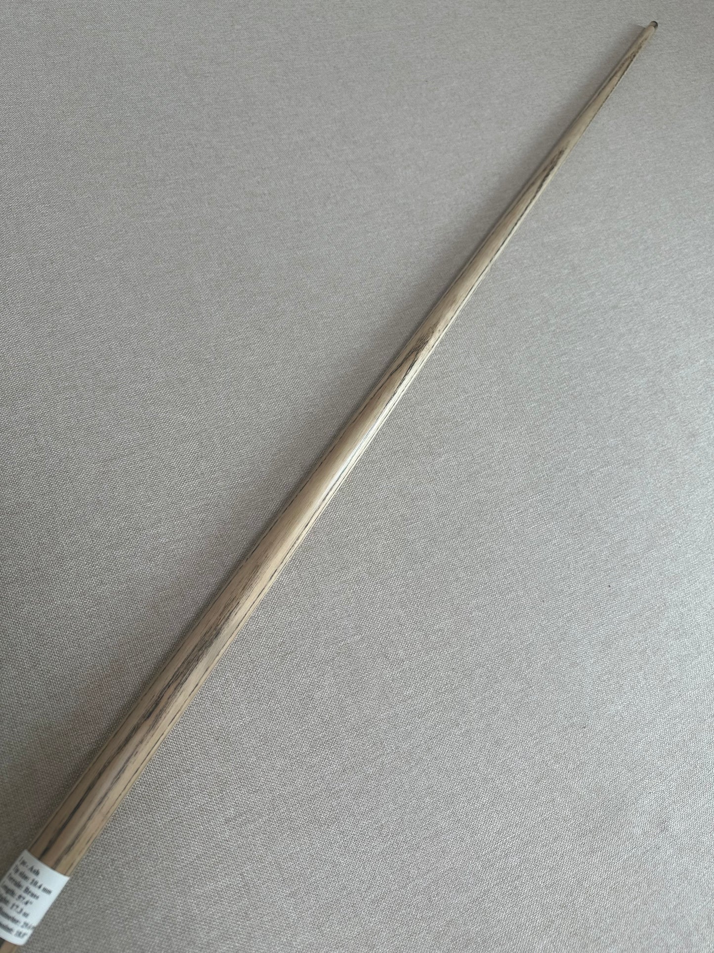 Handmade Pro One Piece Black Ebony Cue 10.4mm Tip