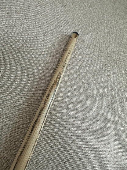 Handmade Pro One Piece Black Ebony Cue 10.4mm Tip
