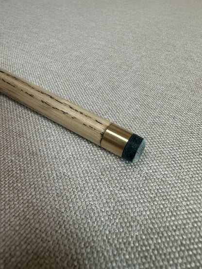 Handmade Pro One Piece Black Ebony Cue 10.4mm Tip
