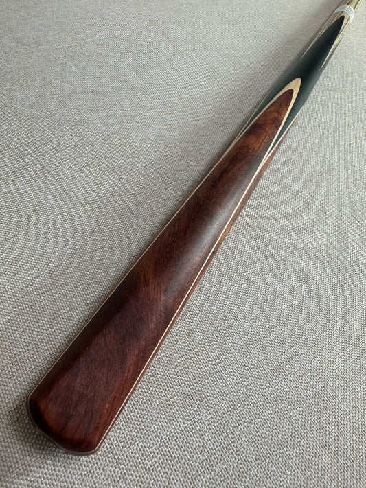 Handmade Pro One Piece Black Ebony Cue 10.3mm Tip