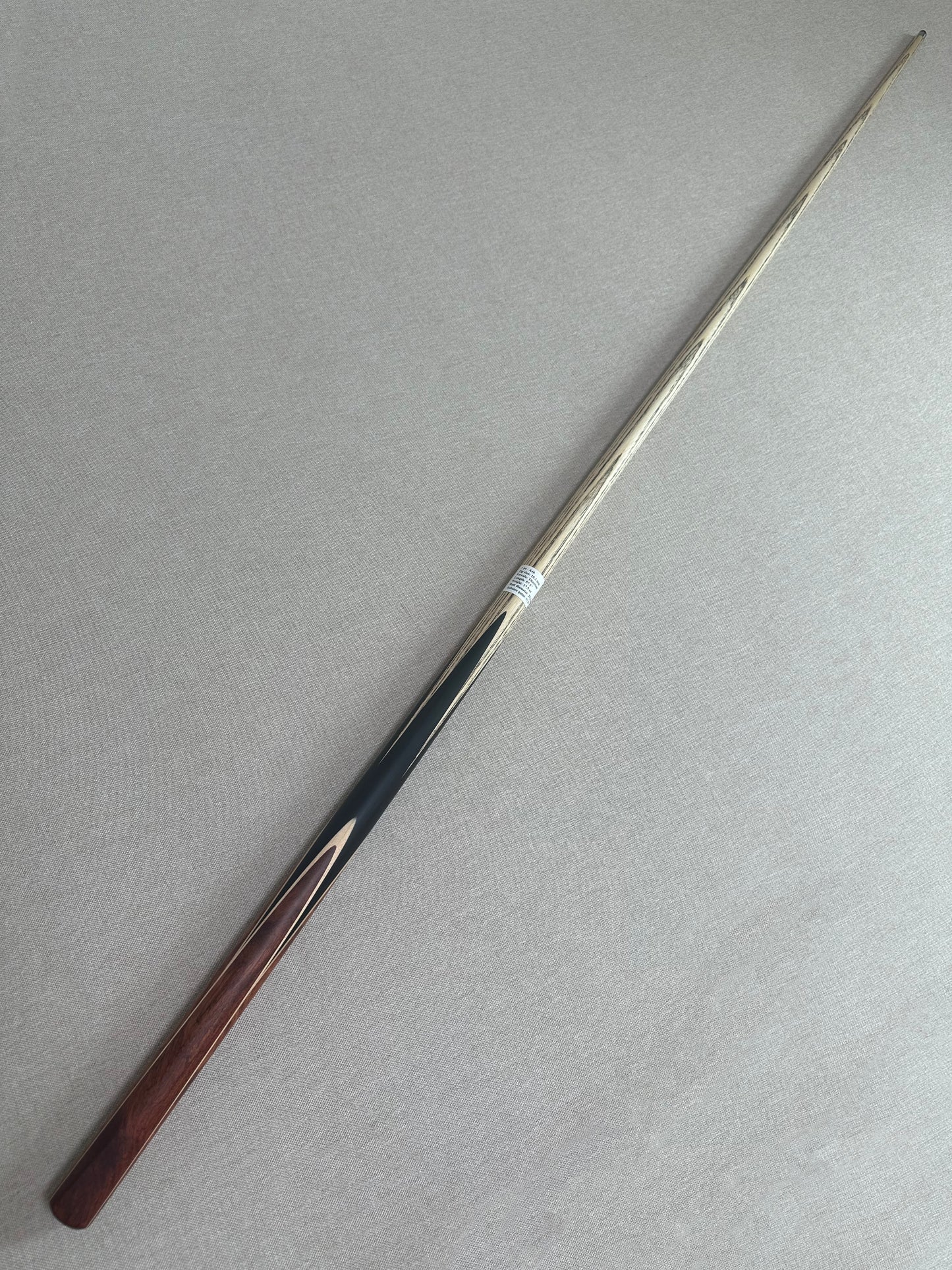 Handmade Pro One Piece Black Ebony Cue 10.3mm Tip