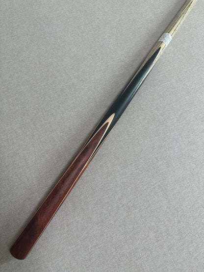 Handmade Pro One Piece Black Ebony Cue 10.3mm Tip