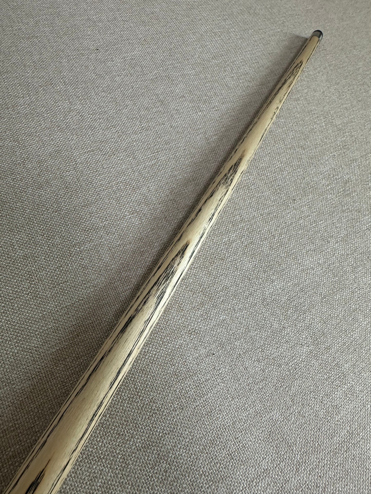 Handmade Pro One Piece Black Ebony Cue 10.3mm Tip