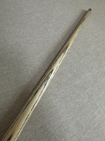 Handmade Pro One Piece Black Ebony Cue 10.3mm Tip