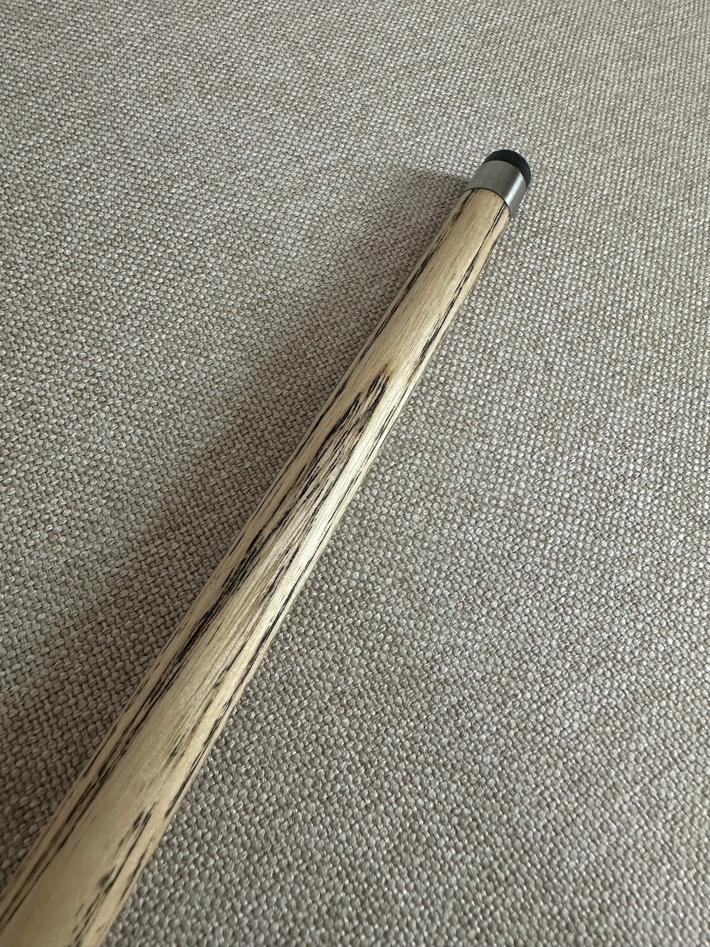 Handmade Pro One Piece Black Ebony Cue 10.3mm Tip