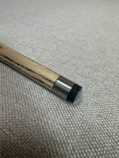 Handmade Pro One Piece Black Ebony Cue 10.3mm Tip