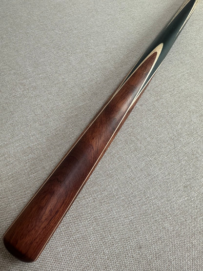 Handmade Pro One Piece Black Ebony Cue 10.3mm Tip