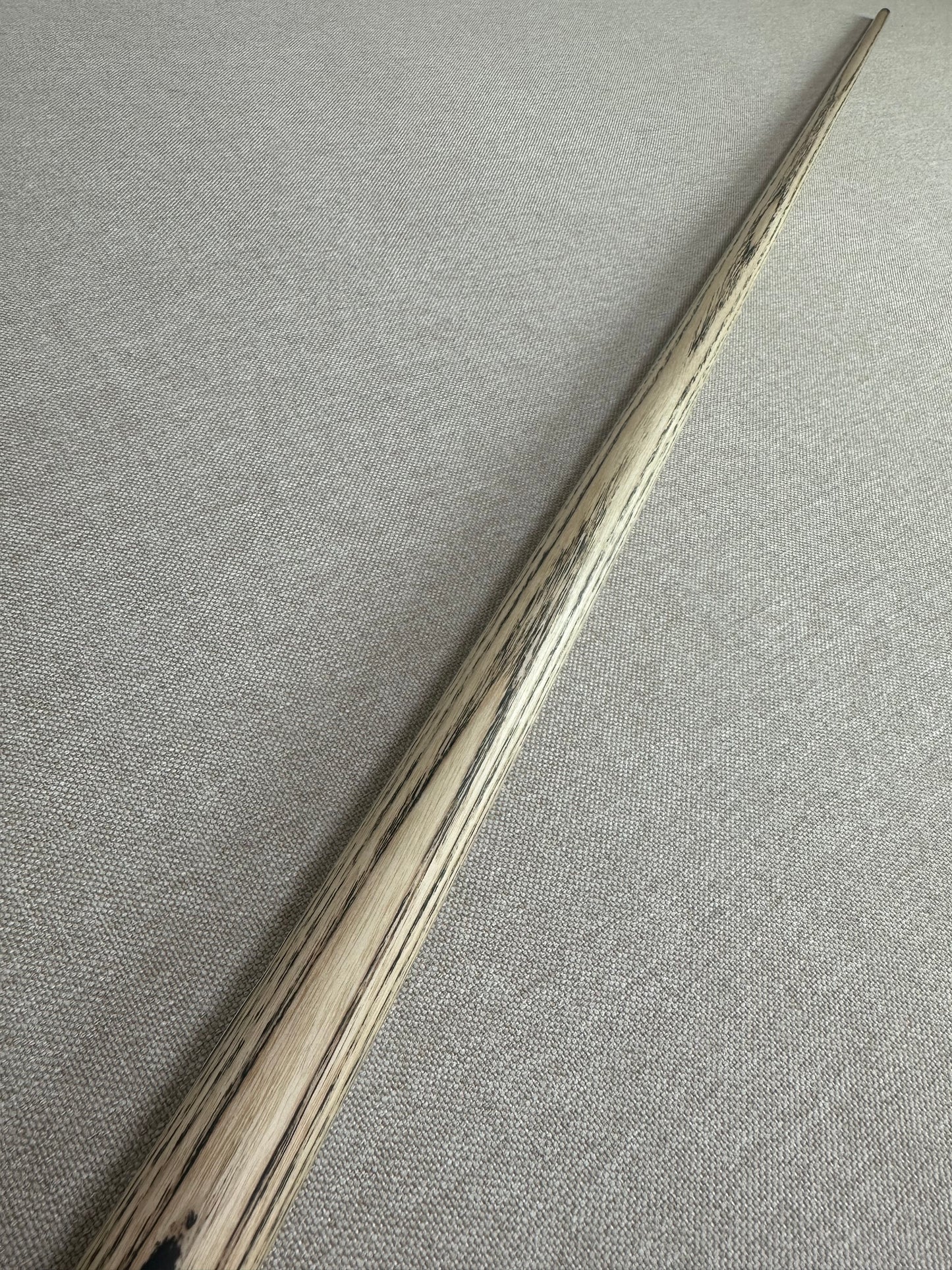 Handmade Pro One Piece Black Ebony Cue 10.3mm Tip