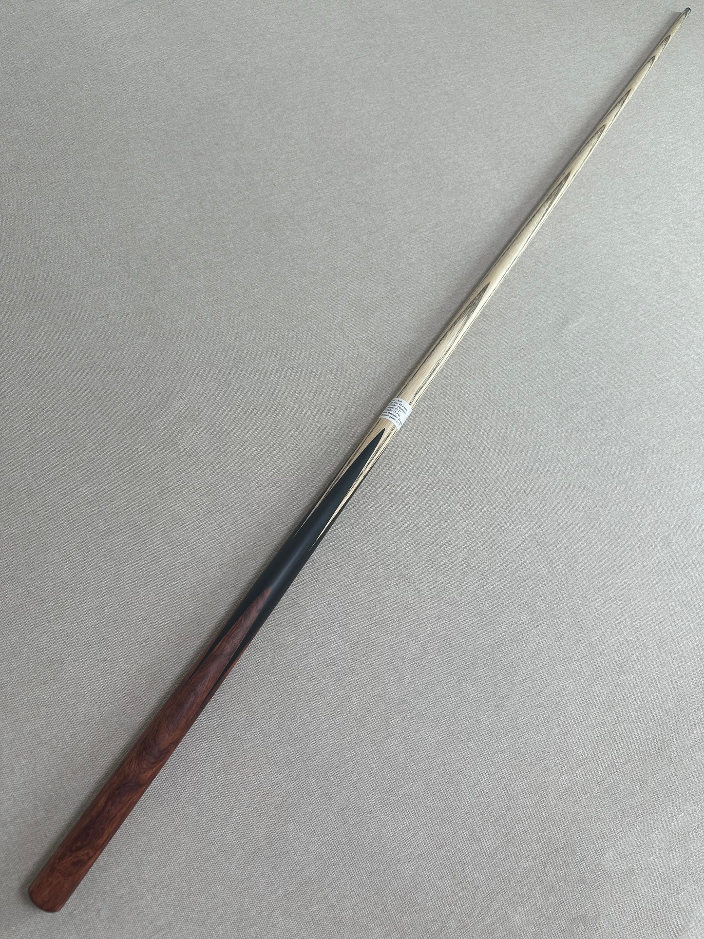 Handmade Pro One Piece Black Ebony Cue 10.4 mm Tip