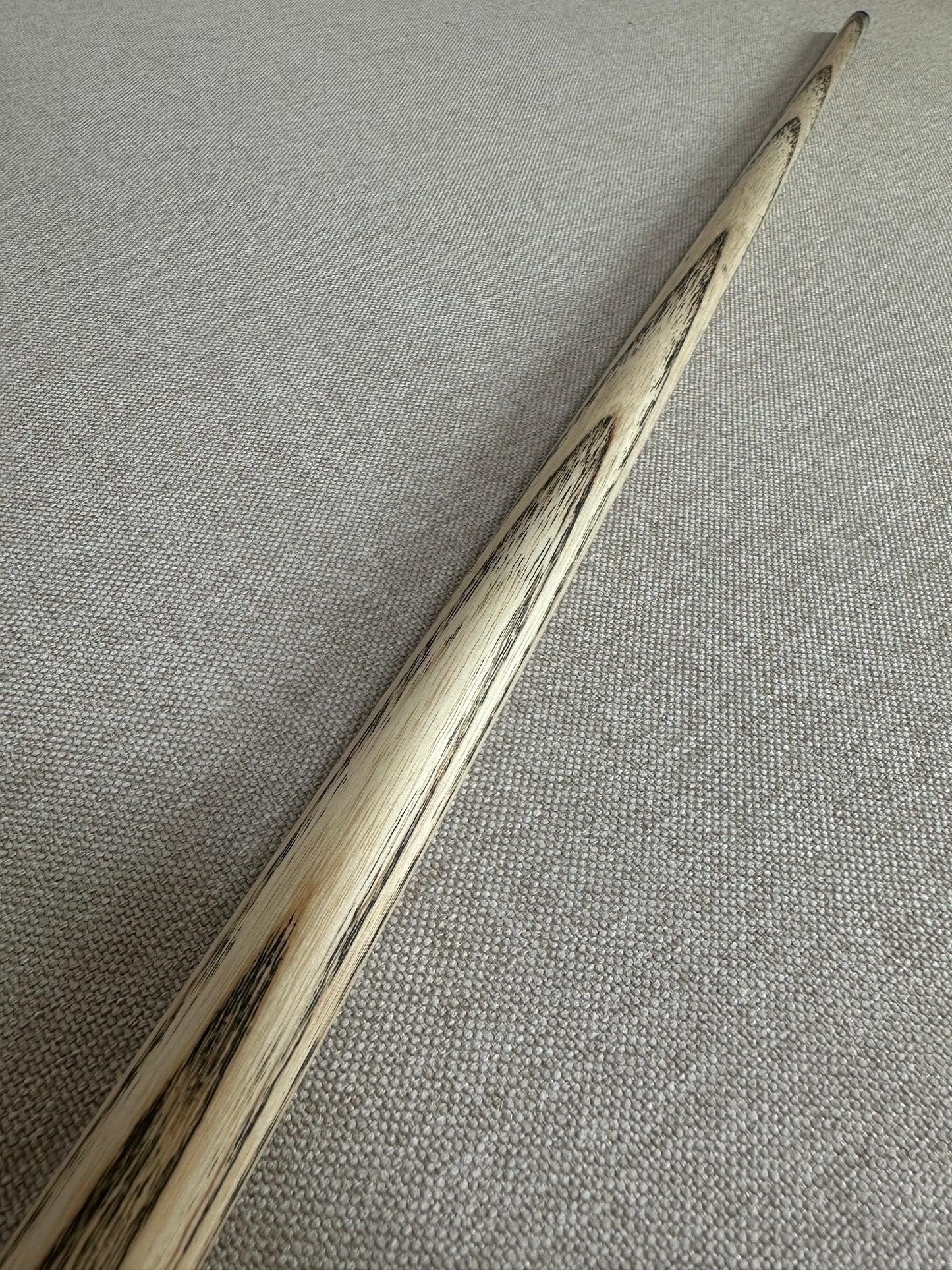Handmade Pro One Piece Black Ebony Cue 10.4 mm Tip