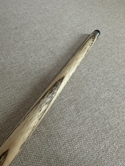 Handmade Pro One Piece Black Ebony Cue 10.4 mm Tip
