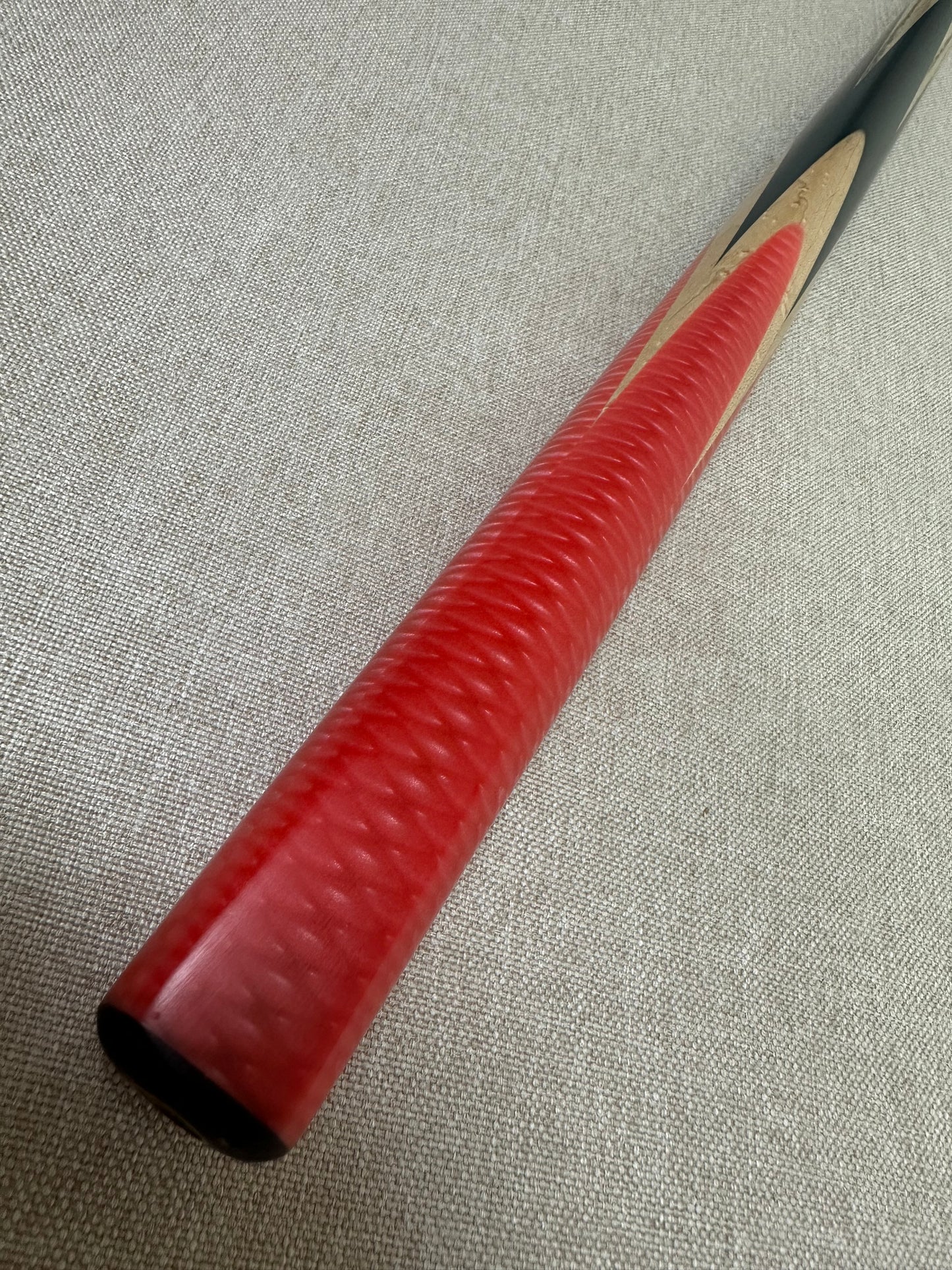 Handmade Pro One Piece Black Ebony Cue 10.1 mm Tip