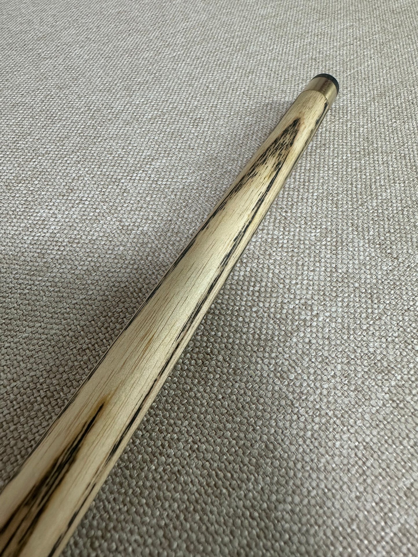 Handmade Pro One Piece Black Ebony Cue 10.1 mm Tip