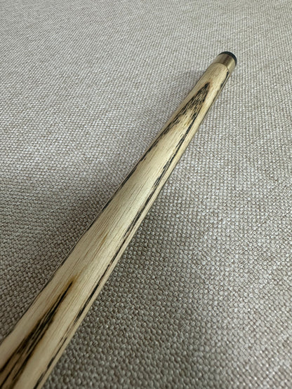Handmade Pro One Piece Black Ebony Cue 10.1 mm Tip