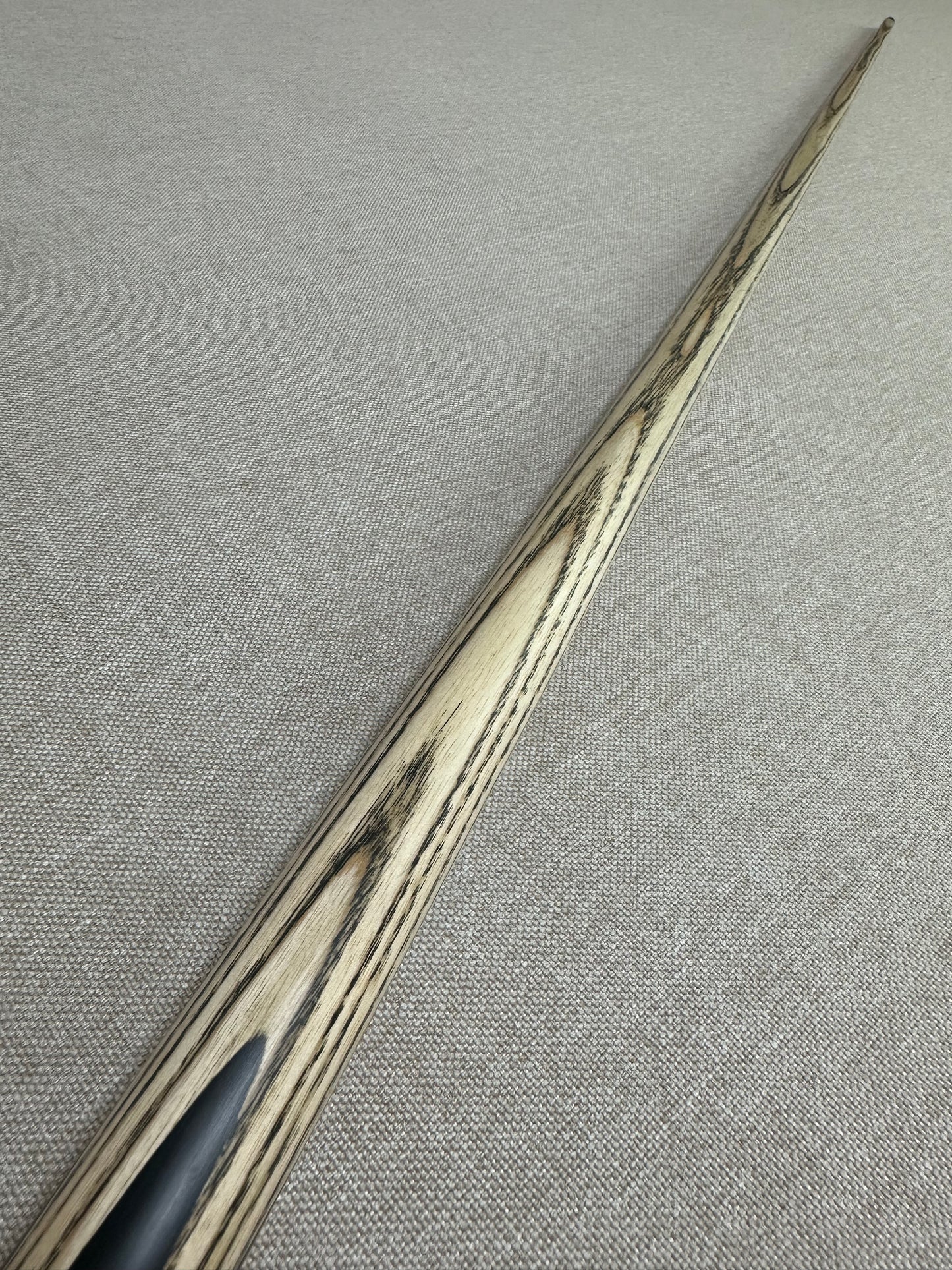 Handmade Pro One Piece Black Ebony Cue 10.1 mm Tip