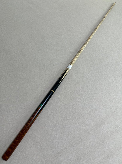 Handmade Pro 3/4 Jointed Black Ebony Cue 10.2 mm Tip