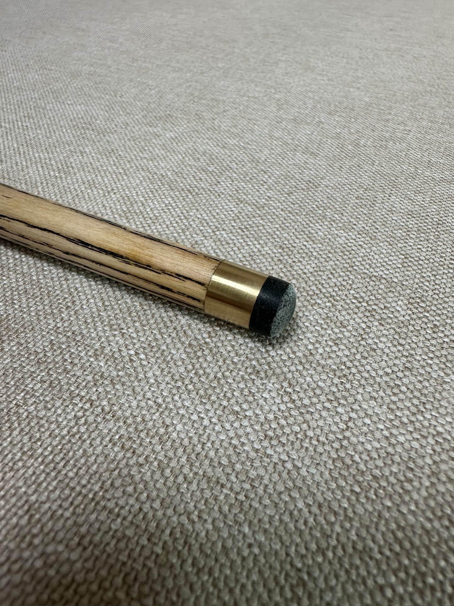 Handmade Pro 3/4 Jointed Black Ebony Cue 10.2 mm Tip
