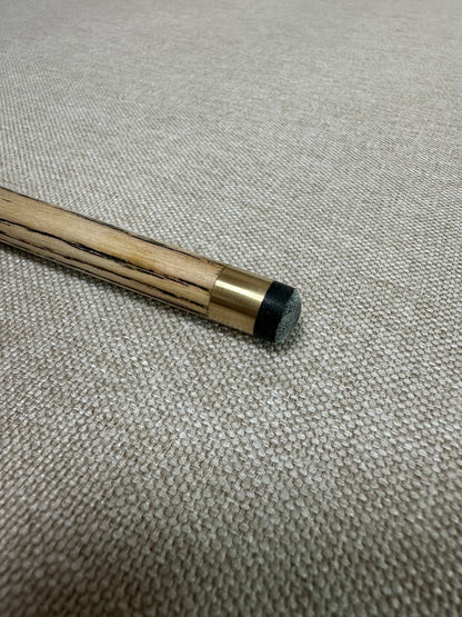 Handmade Pro 3/4 Jointed Black Ebony Cue 10.2 mm Tip