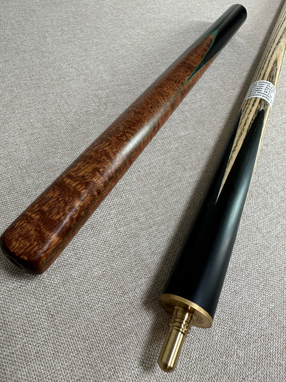 Handmade Pro 3/4 Jointed Black Ebony Cue 10.2 mm Tip