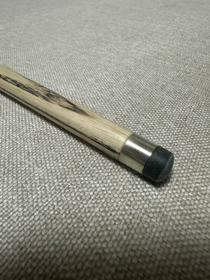 Handmade Pro One Piece Black Ebony Cue 10.1 mm Tip