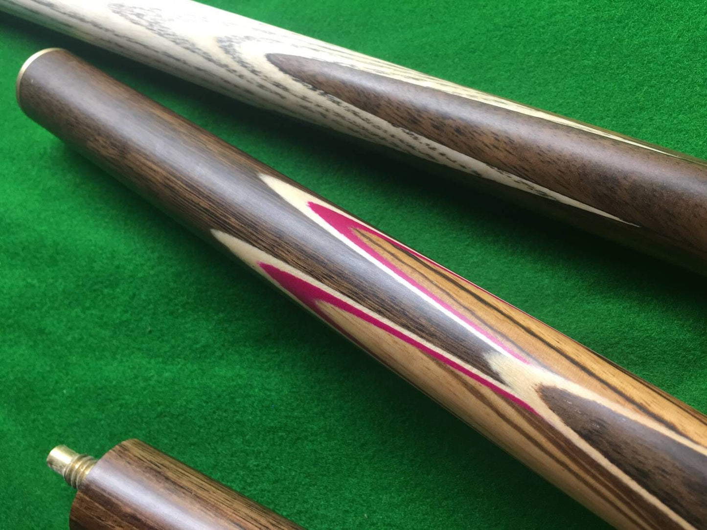 MICHAEL'S HANDMADE ASH SNOOKER CUE 3/4 JOINTED WD14
