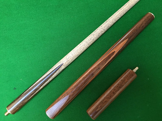 NEW 3/4 HAND SPLICED ASH SNOOKER CUE ENGLISH POOL CUE WITH 8.5MM TIP JXE10