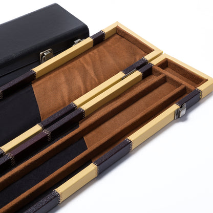 NEW HIGH QUALITY 3/4 SNOOKER CUE CASE EXTRA WIDE M6015