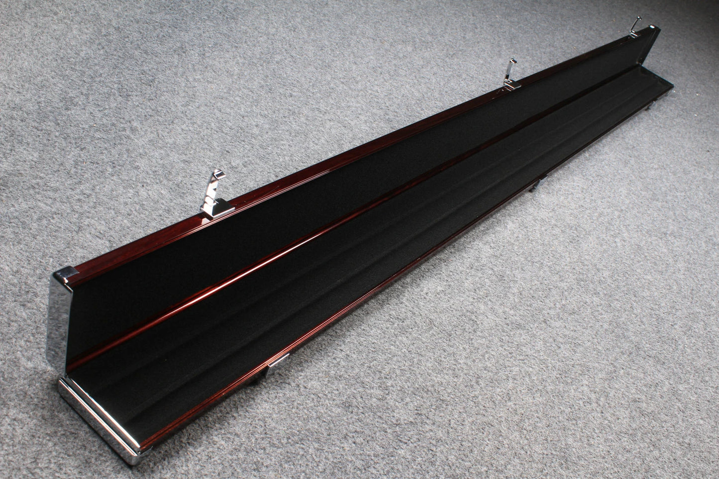 Wide 1 Piece Cue Case Pro Aluminium Snooker Cue Case With Metal Ends 60" three slots 1PC3-R