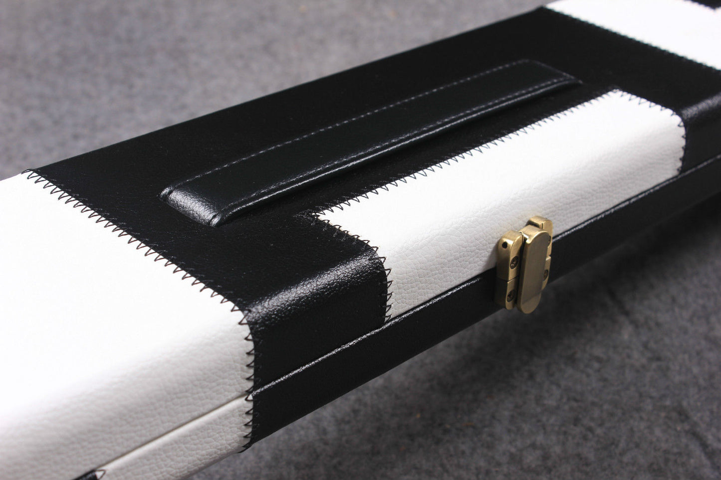 ONE PIECE WIDE BILLIARDS POOL SNOOKER CUE CASE GORGEOUS LOOK WITH 3 SLOTS J6100-3