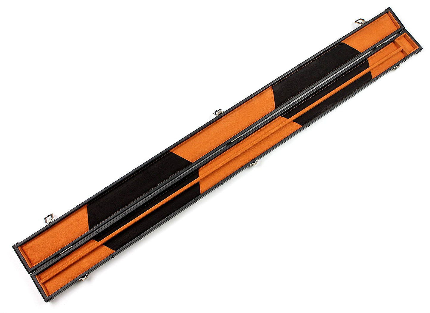 3/4 HANDMADE HARD SNOOKER CUE CASE POOL CUE CASE E6103-1