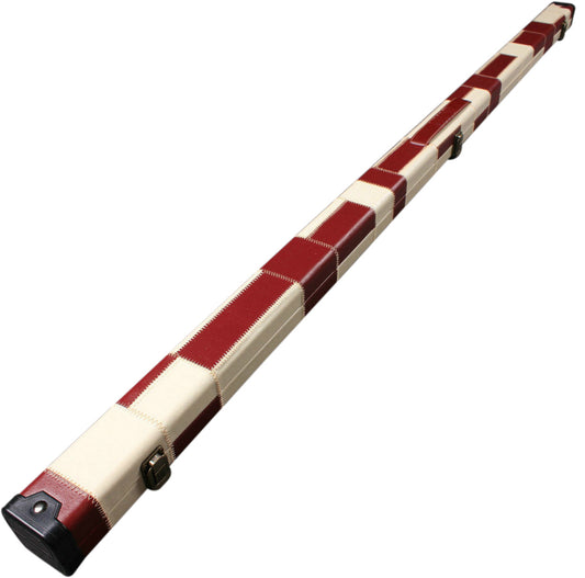 ONE PIECE SLIM PATCHWORK SNOOKER CUE CASE G61547-1